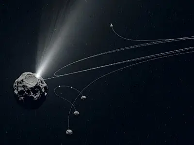 Europa Clipper da Nasa pode cruzar cauda de cometa interestelar 3I/Atlas