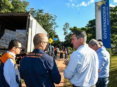 MS intensifica esforços de apoio ao RS e envia mais equipes de resgate e carregamentos de água