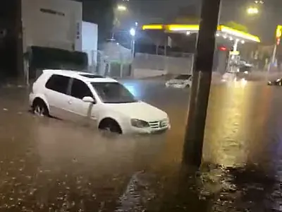 Tempestade atinge Campo Grande e interior de MS; alagamentos e danos em diversas cidades