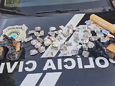 MS: Polícias Civil e Militar prendem irmãos por tráfico de drogas em Ribas do Rio Pardo