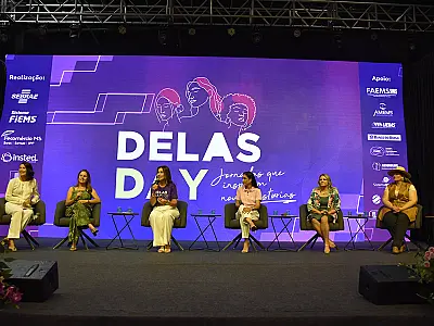 Pesquisadora do Senai debate inovação na ciência em painel do Delas Day