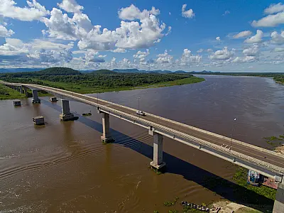 Obras emergenciais são determinadas na ponte do Rio Paraguai em Corumbá