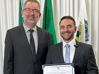 João César Mattogrosso é diplomado e deve retornar à Alems na próxima semana