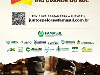 Entidades do agronegócio de Mato Grosso do Sul se mobilizam para enviar ajuda ao Rio Grande do Sul