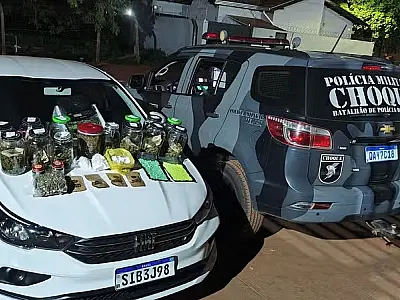 Polícia Militar desmantela "laboratório de droga" em Campo Grande após fuga de suspeito
