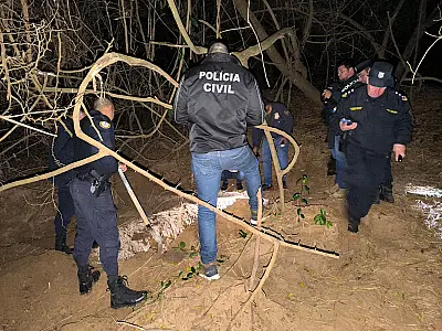 Polícia Civil e Polícia Paraguaia localizam corpo de jovem desaparecida às margens do rio Apa