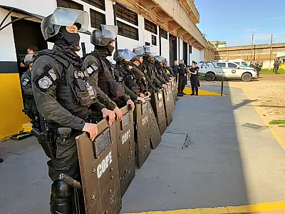 Operação Mute em MS: Polícia Penal transfere 29 detentos para desarticular facções em presídios