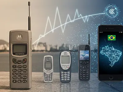 Como o celular chegou ao Brasil: 35 anos desde a primeira ligação móvel no país