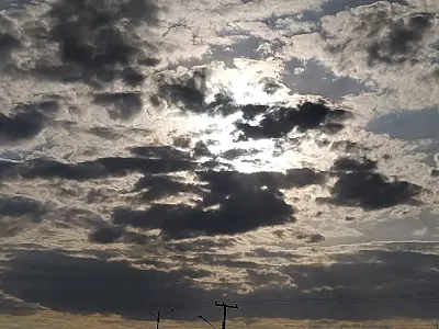Avanço de frente fria em Mato Grosso do Sul com sol e possibilidade de chuvas