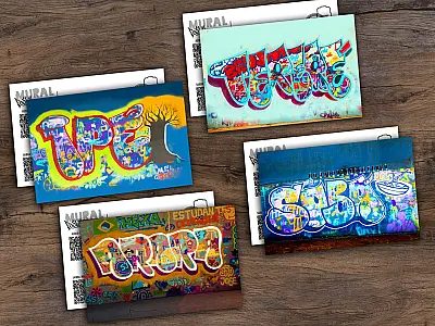 Cartões-postais do Mural Postal Campão começam a ser distribuídos gratuitamente em Campo Grande