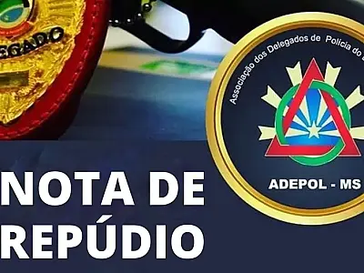Adepol sai em defesa de delegado Peró e emite nota de repúdio contra réu