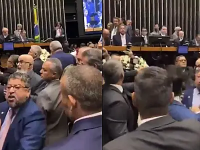 Clima tenso no plenário: Deputado federal admite agressão e ofensa homofóbica durante sessão solene