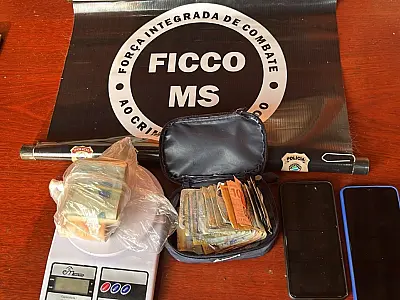 Força Integrada desarticula depósito de drogas e armas em Campo Grande