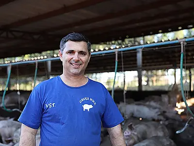 Sr. Indalecio aposta na produção sustentável para melhorar a produtividade