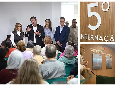 Com R$ 1,25 mi do agro, governador Riedel inaugura nova ala no Hospital do Câncer Alfredo Abrão