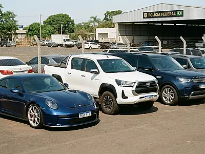 PF vai leiloar Porsche, Hilux e Land Rover apreendidos em Mato Grosso do Sul
