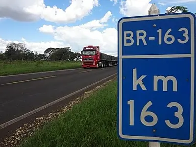 BR-163 registra aumento alarmante de acidentes e mortes