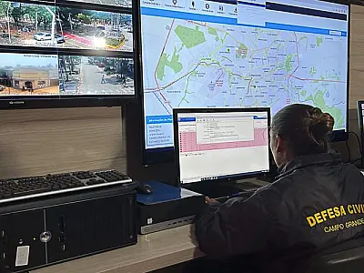 Campo Grande entra em estado de atenção para temporais neste domingo