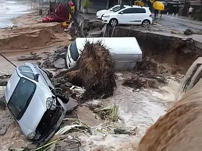 Duas pessoas morrem em Ilhabela devido às chuvas fortes