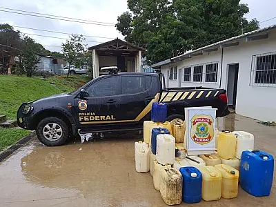 Polícia Federal desmantela rede de contrabando de combustível e investiga tráfico de drogas