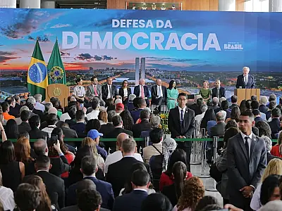 Lula participa de ato pelos três anos do 8 de Janeiro sem presença da cúpula do Congresso e STF