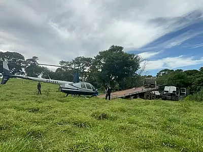 Aeronave de R$ 2 milhões foi localizada na fronteira com o Paraguai; caso está sendo investigado