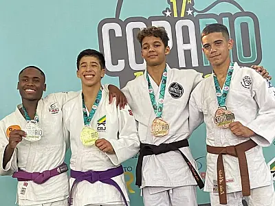 Promessa do Judô, atleta de 14 anos de MS conquista Copa Rio Internacional Sub-18