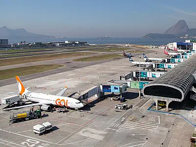 Revogação de restrições no Aeroporto Santos Dumont amplia opções para passageiros