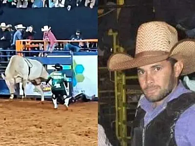 Peão morre pisoteado por touro em rodeio de Fátima do Sul