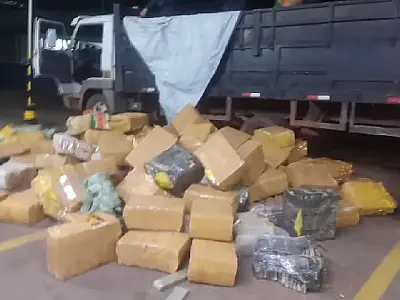 Polícia Militar apreende mais de 3,3 toneladas de maconha em Operação na MS-352