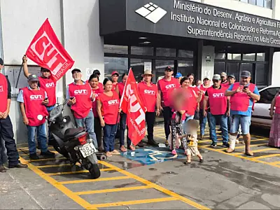 Ocupação no Incra reúne famílias à espera de assentamento em MS