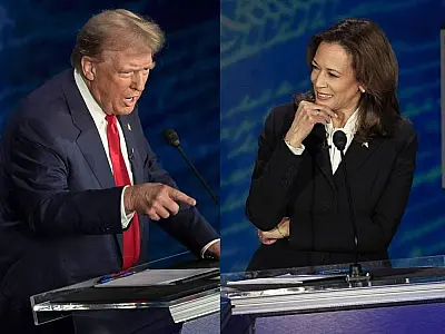 Debate nos EUA: Kamala Harris toma a iniciativa e Donald Trump reage à defensiva