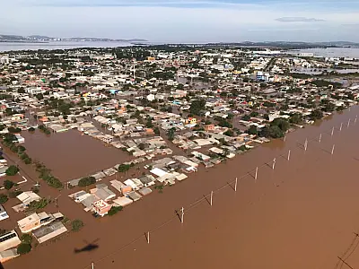 Rio Guaíba volta a subir e Rio Grande do Sul reforça alerta para novas inundações