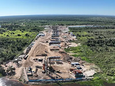Obras de acesso à ponte Bioceânica em MS são oficialmente iniciadas