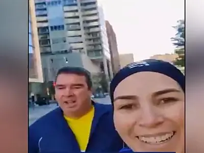 Em Chicago, Riedel treina com a esposa na véspera da maratona