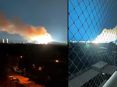 Explosão em subestação de energia abala moradores e deixa bairros sem eletricidade em Campo Grande