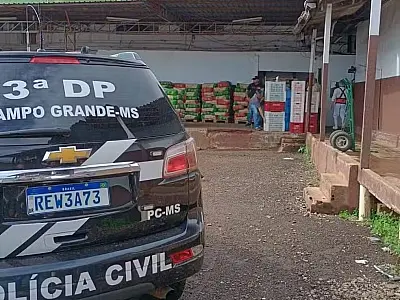 Empresários de Campo Grande são liberados após pagamento de fiança em caso de mercadoria furtada