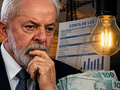 Estudo aponta rombo de quase R$ 1 trilhão na conta de luz durante governo Lula e atual Congresso