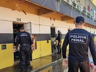 Operação de policiais penais impede rota de fuga em presídio de Campo Grande