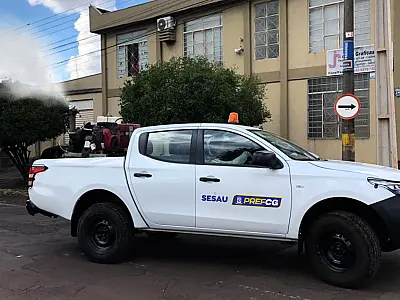 Fumacê reforça combate ao Aedes em cinco bairros de Campo Grande nesta quarta