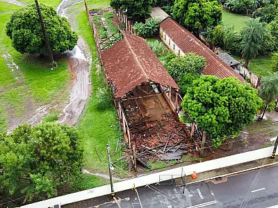 Prefeitura de Campo Grande é autuada por abandono e negligência da Rotunda Ferroviária