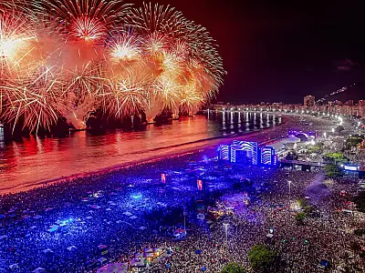 Réveillon 2026: veja onde dar as boas-vindas ao ano novo