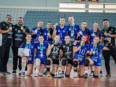 Campo Grande Vôlei domina Estadual Sub-17 e conquista título invicto