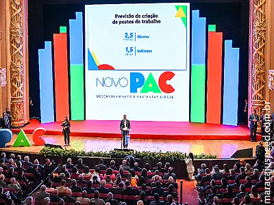 União investirá R$ 1,1 bilhão em Mato Grosso do Sul para diversas áreas