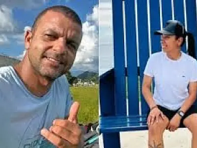 Instrutor e turista morrem após queda de asa-delta no mar do Rio
