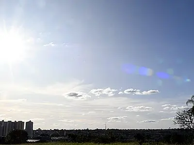 Fim de semana em MS será de tempo instável, mas com aberturas de sol em várias regiões