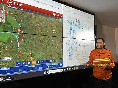 Governo de MS detalha combate aos incêndios no Pantanal