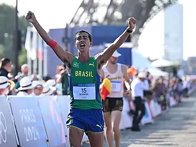 Olimpíadas 2024: Caio Bonfim conquista prata na marcha atlética