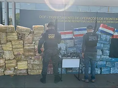Carga de drogas é interceptada em estrada apontada como rota do crime em MS