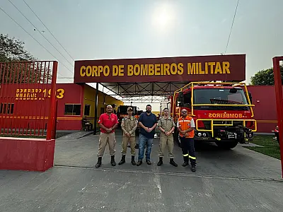 Corpo de Bombeiros de Miranda tem papel fundamental no combate a incêndios no Pantanal